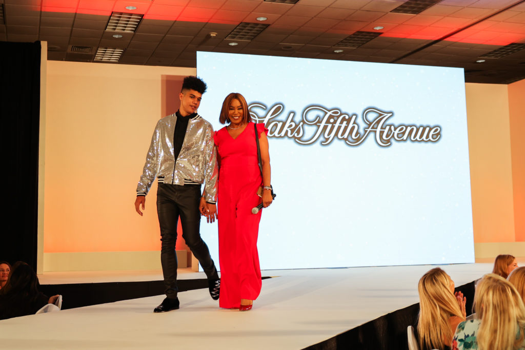 Duncan Horner, Deborah Duncan at the Houston Ballet Nutcracker Market Saks Fifth Avenue Luncheon. (Photo by Melissa Taylor)