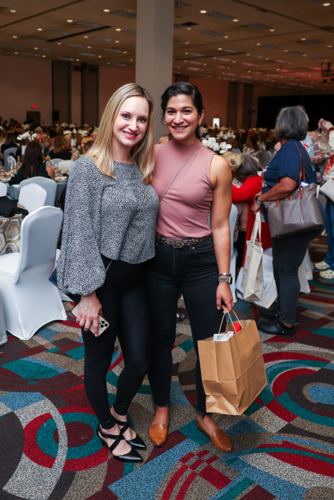 Jen Cronje, Danielle Lanza at the Nutcracker Market Saks Fifth Avenue luncheon  (Photo by Melissa Taylor)