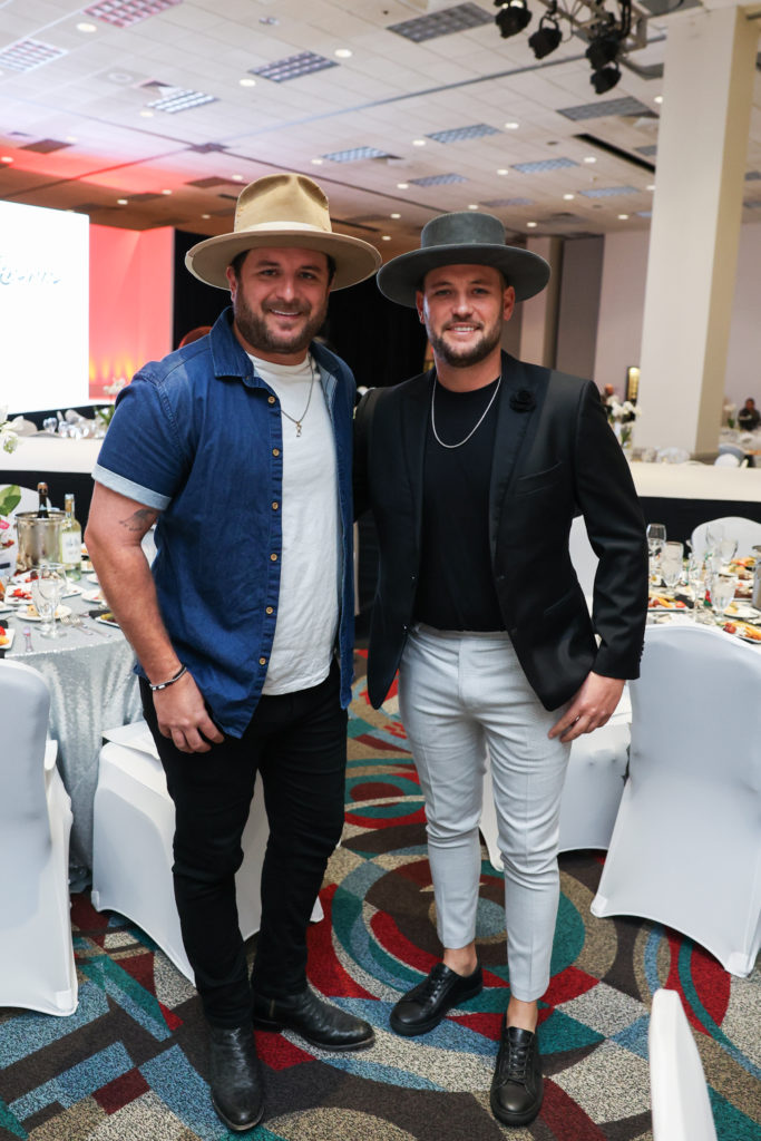 Jerry Adams, Nick Adams at the Houston Ballet Nutcracker Market Saks Fifth Avenue Luncheon. (Photo by Melissa Taylor)