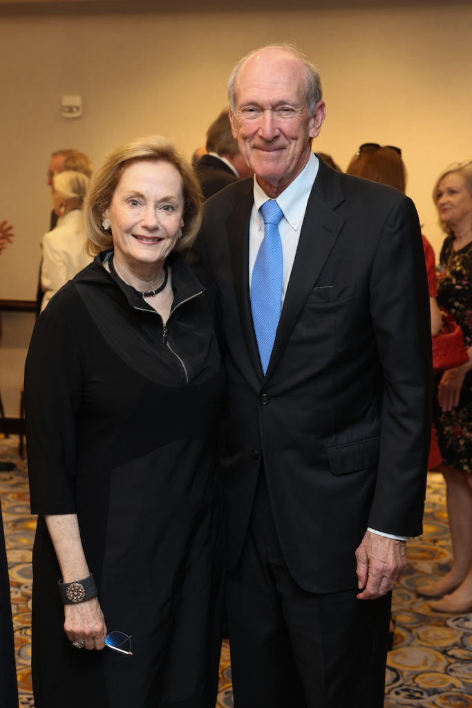 Jeri & Marc Shapiro at Holocaust Museum Houston Guardian of the Human Spirit Award luncheon.