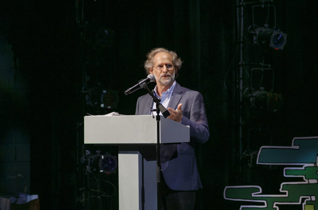 Houston Mod board vice president David Lidsky at Houston Mod William F. Cody lecture and book signing (Photo by Benjamin Hill)