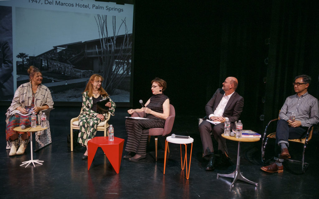Katie Nartonis, co-author Catherine Cody Nemirovsky, Kathy Heard, Houston Mod board member David Bucek, co-author Don Choi at Houston Mod William F. Cody lecture and book signing (Photo by Benjamin Hill)