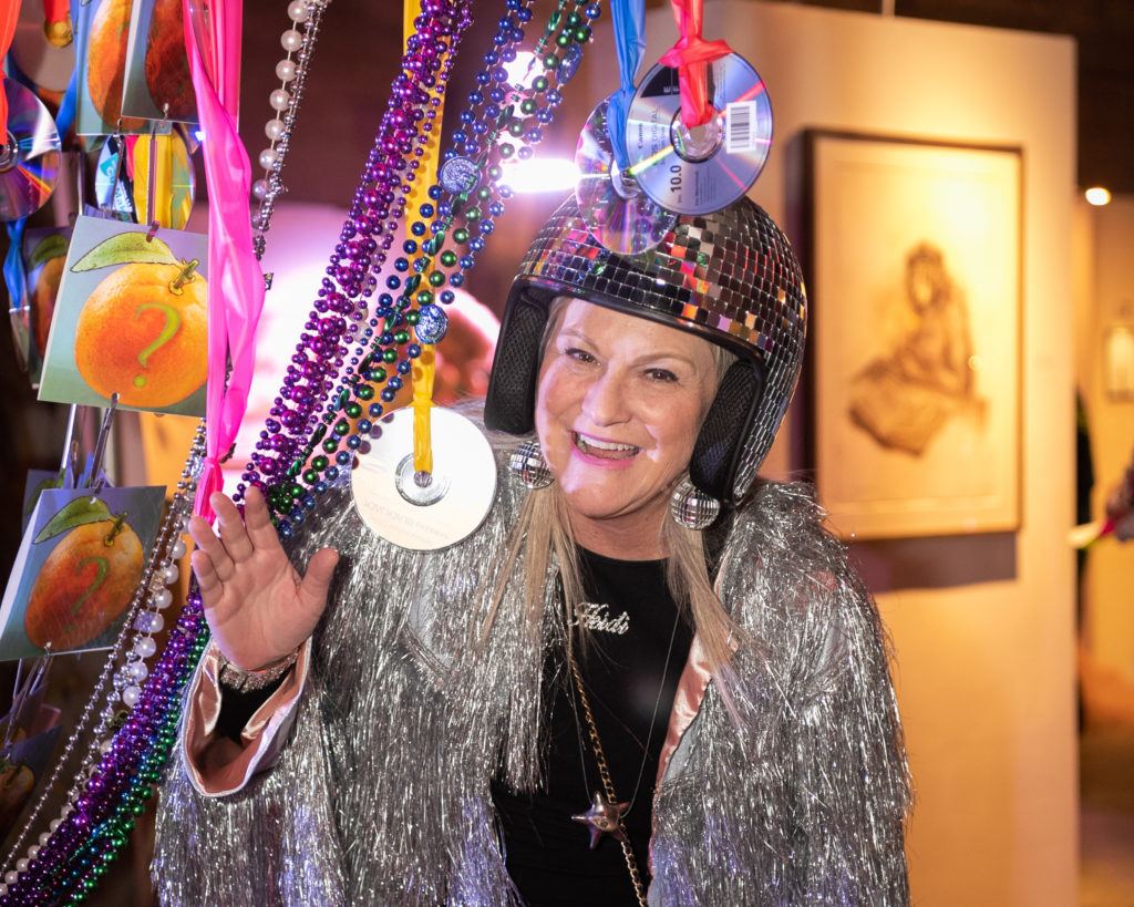 Heidi Vaughan at Orange Show Gala (Photo by David DeHoyos)