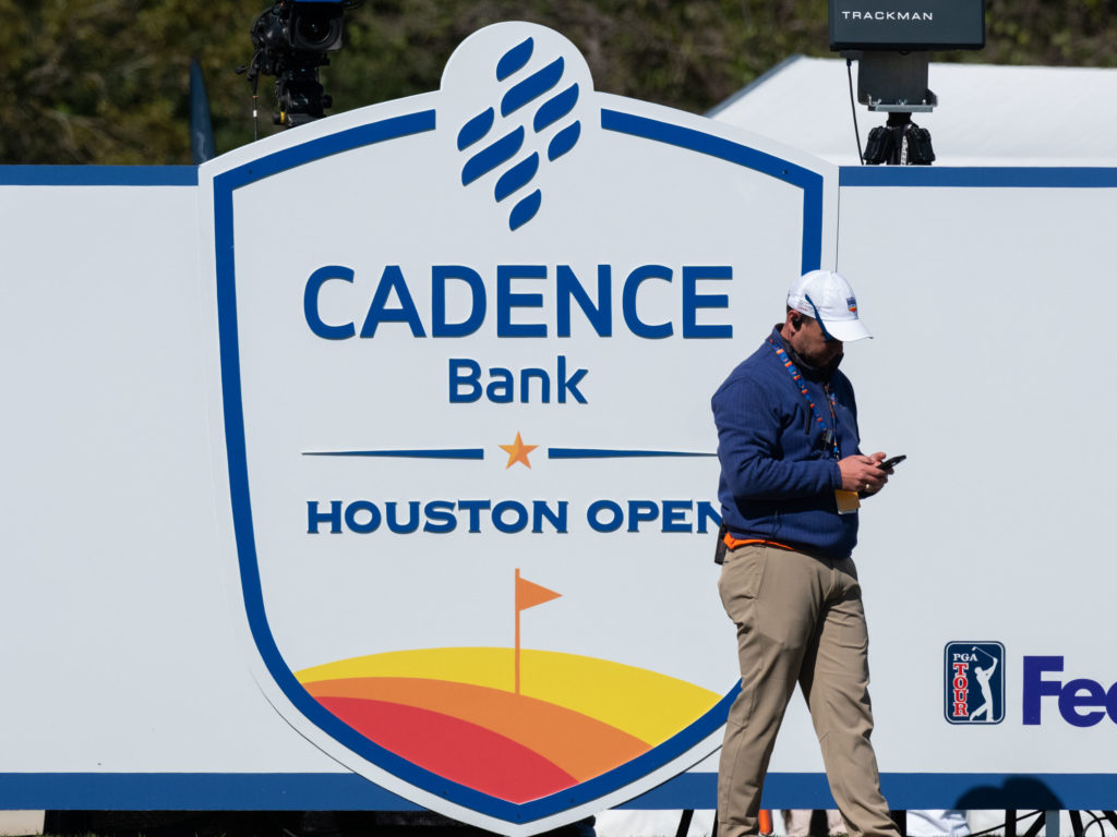 Cadence Bank proved to be a good title sponsor for this Houston Open. (Photo by F. Carter Smith)
