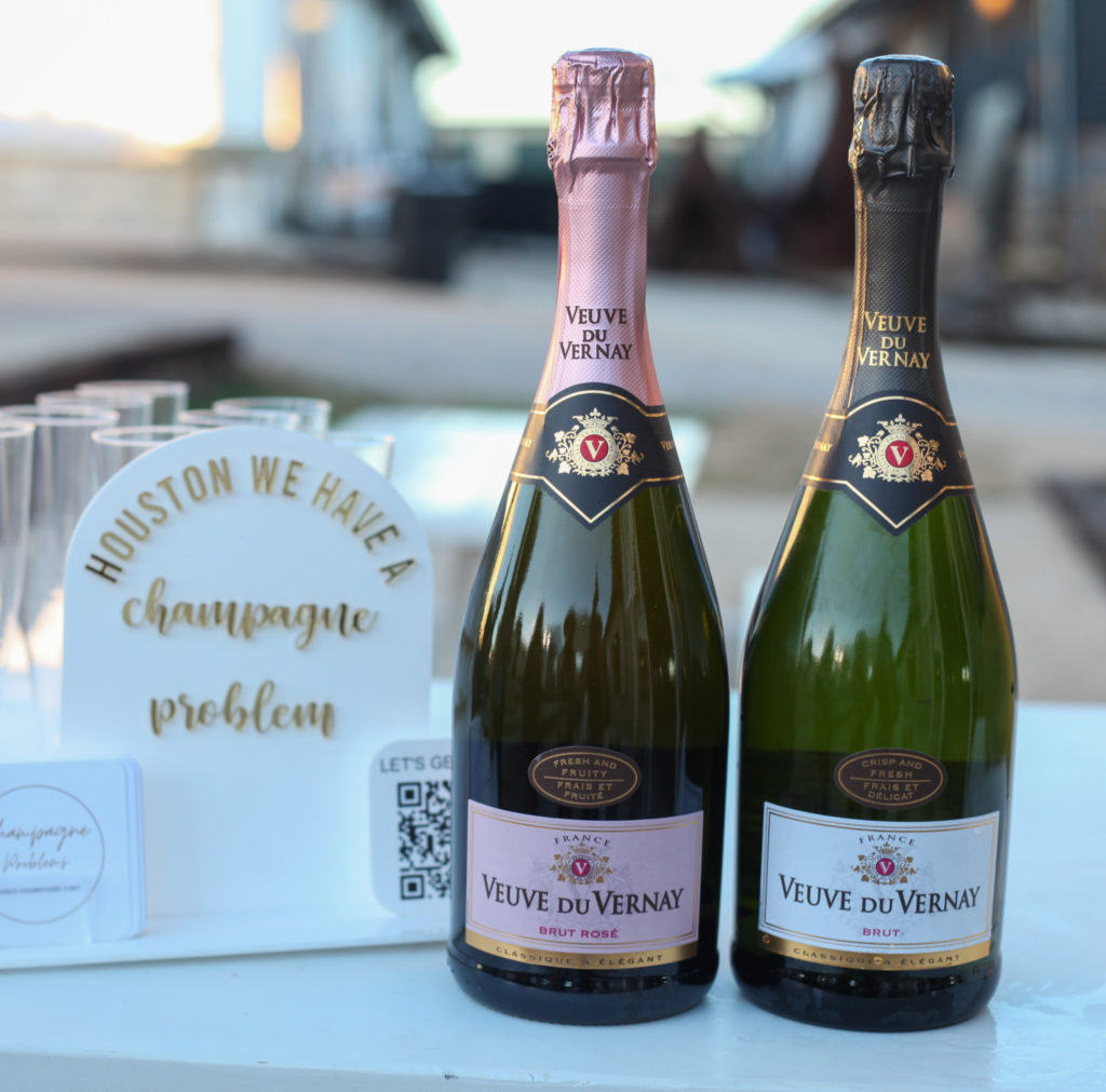 Veuve Du Veray provided bubbles at Disco Cowboy Thank You Party. (Photo by Chris Pierre Bachman)