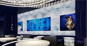 Ciel restaurant, with interiors by co-owner Adel Sadek’s architectural and design firm, Studio Five