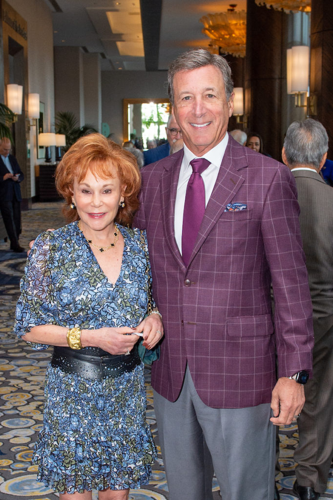 Nancy & Jack Dinerstein at Holocaust Museum Houston Guardian of the Human Spirit Award luncheon.