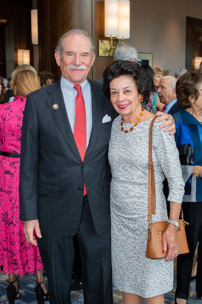 Marty & Kathy Goossen at Holocaust Museum Houston Guardian of the Human Spirit Award luncheon.