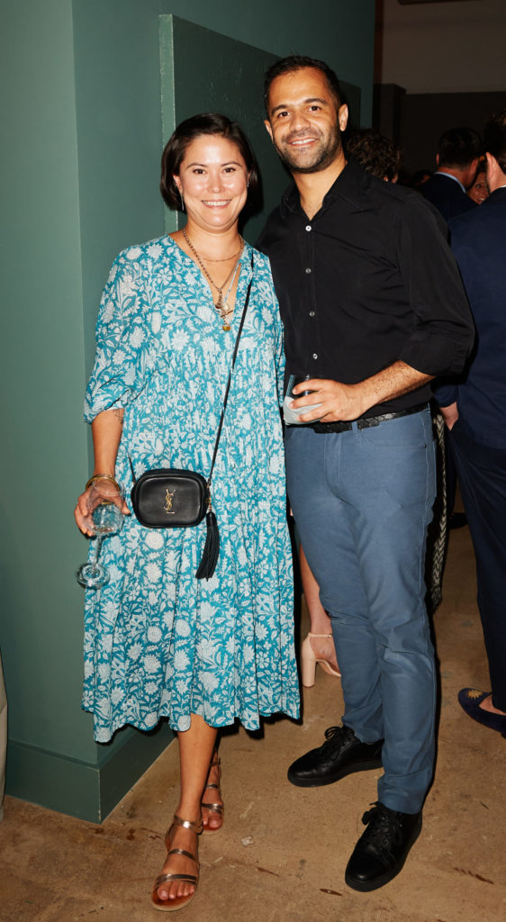 Jessica Davis, Ahmad Abouzanat (Photo by Jonathan Zizzo)