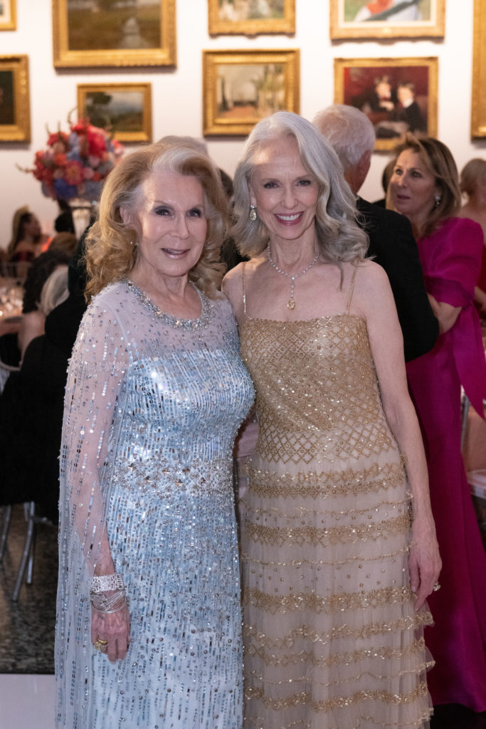 Joan Schnitzer-Levy, Susan Sarofim at the Museum of Fine Arts Houston Grand Gala Ball  (Photo by Jenny Antill)