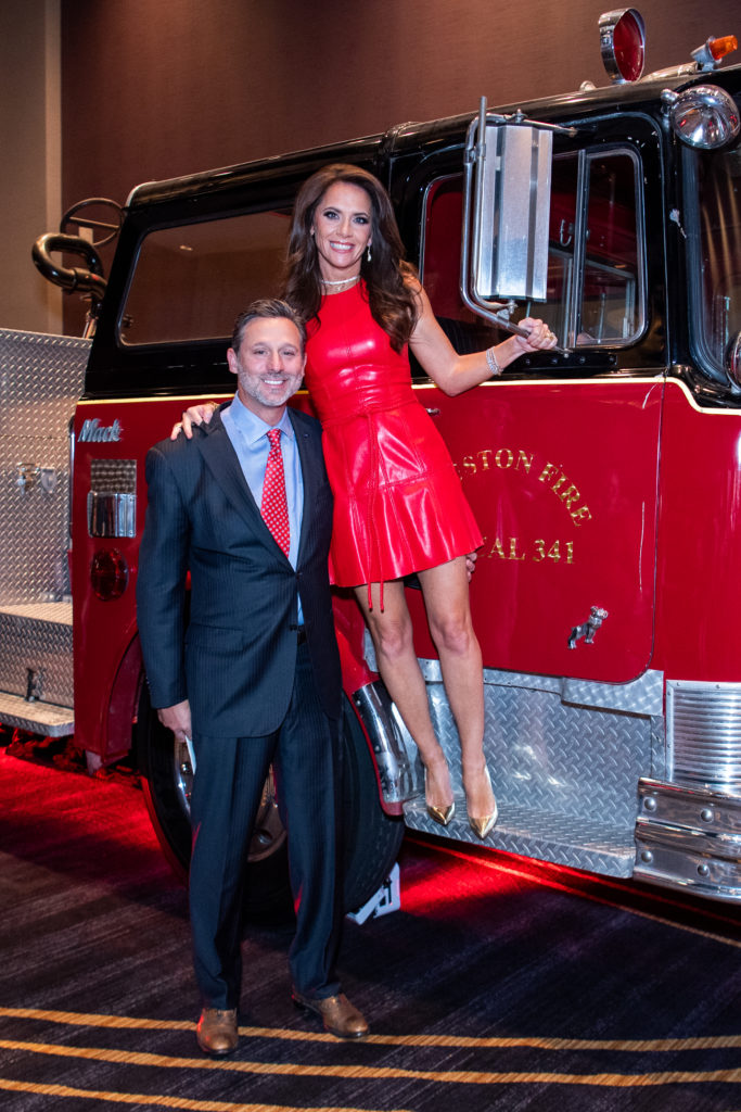 Joanna & Brad Marks at the HPFA Foundation's 'Red Hot Gala' at the Royal Sonesta Hotel. (Photo by Cathchlight Group)
