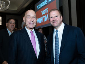 Texas Senator John Whitmire, announced his candidacy for Mayor of the City of Houston with Tillman Ferititta and the Host Committee at the Post Oak Hotel at Uptown Houston (Photo by F. Carter Smith)