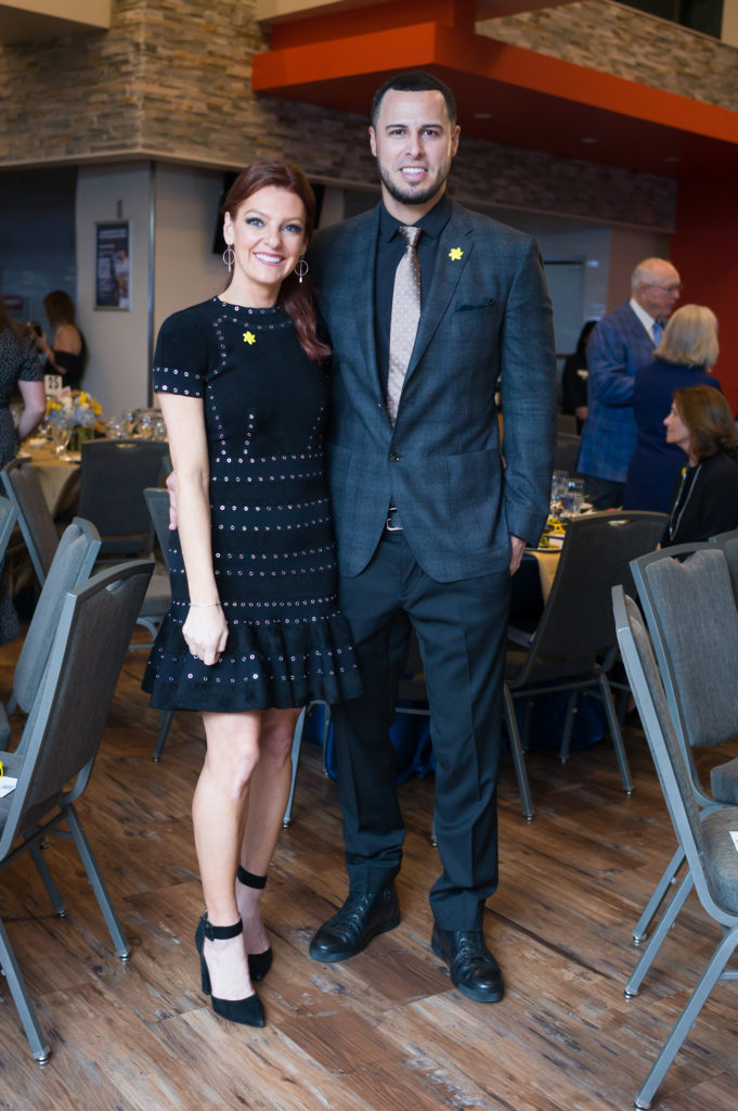 Julia Morales & Matt Clark at the Sunshine Kids 40th anniversary celebration (Photo by Daniel Ortiz)