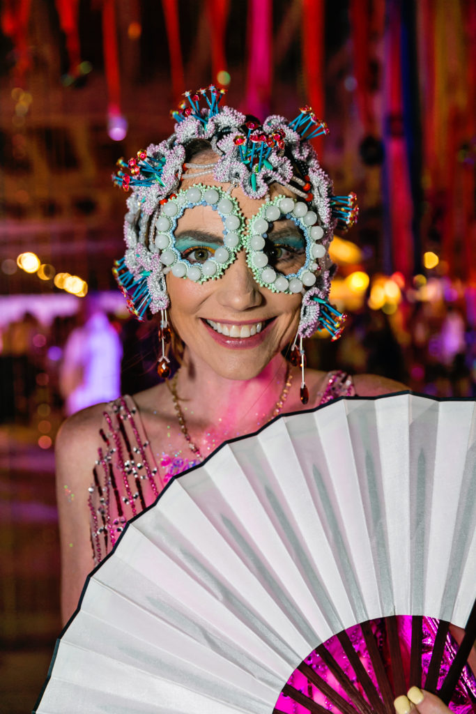 Julia Robinson at Orange Show Gala (Photo by Emily Jaschke)