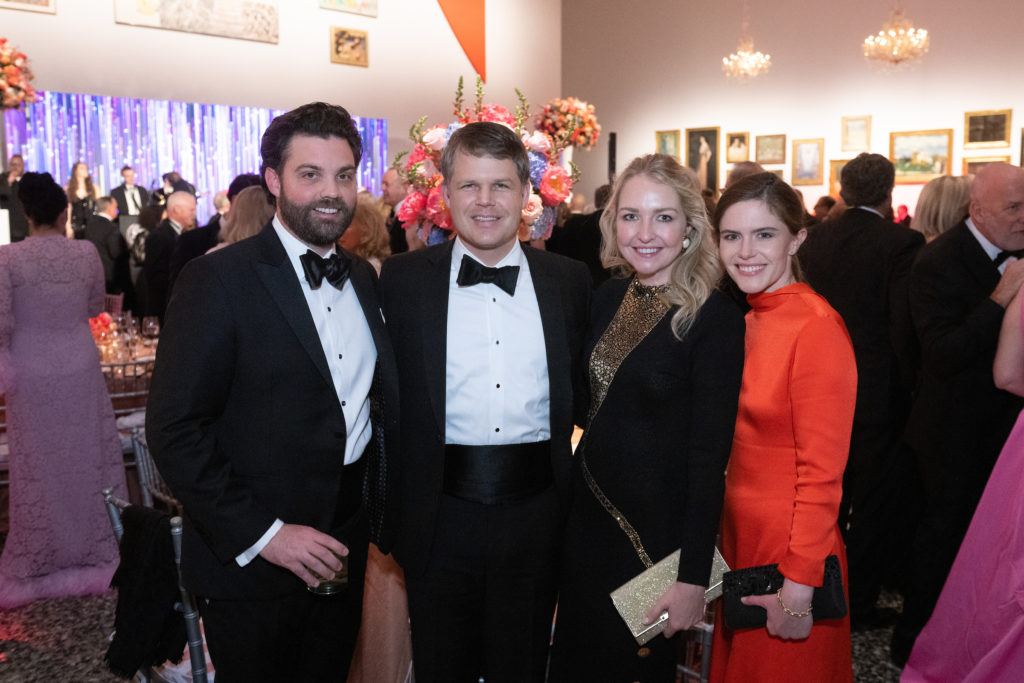 Keefer Lehner, Alex & Ali Weaver, Laura Lehner at the Museum of Fine Arts Houston Grand Gala Ball   (Photo by Jenny Antill)