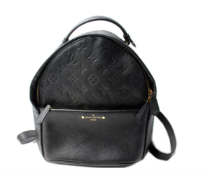 Louis Vuitton Monogram Empreinte Sorbonne Backpack Dark Blue