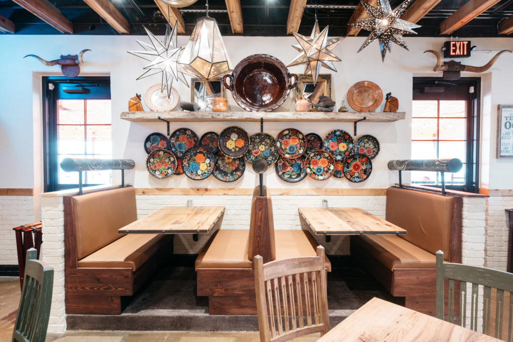 Inside the new Kitchen & Cantina in the Houston Heights.  (Photo by Caroline Fontenot)