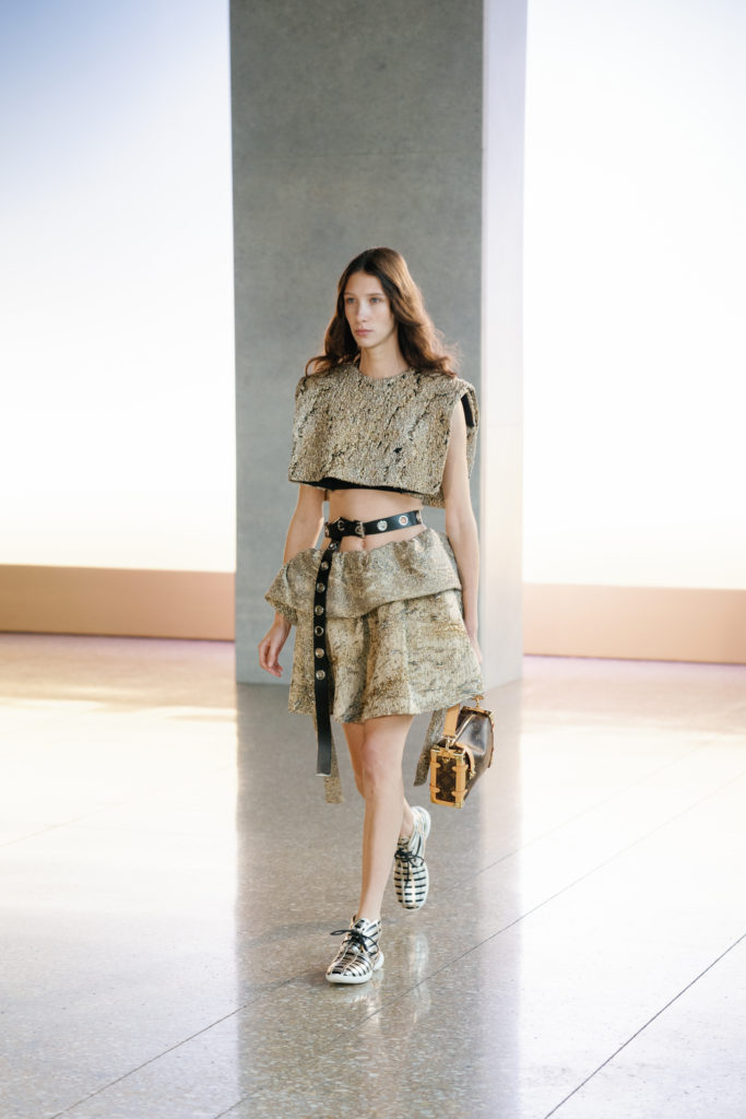 More from the Louis Vuitton women's cruise 2023 collection. Photo Megan Kay.