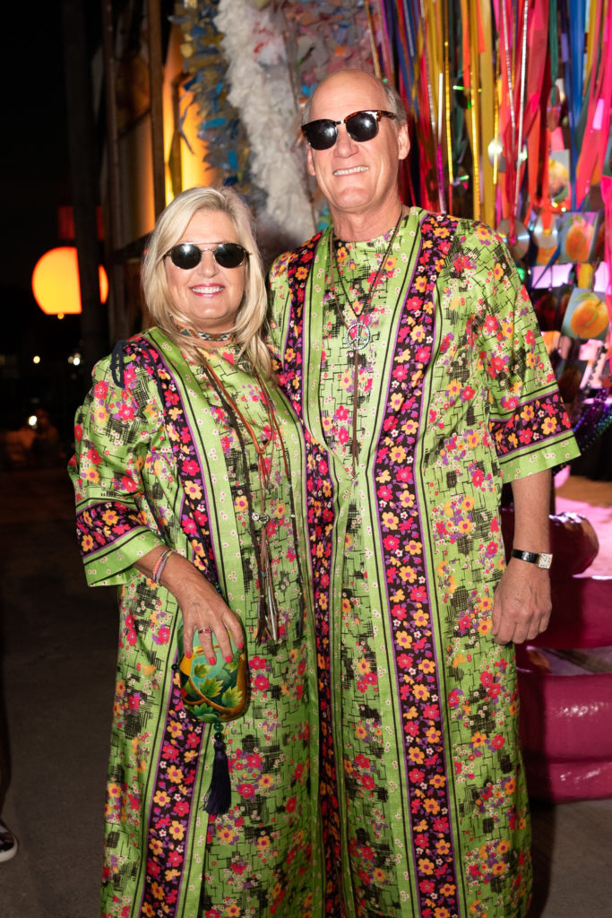 Lynn Mulloy & Mike Green at Orange Show Gala (Photo by David DeHoyos)
