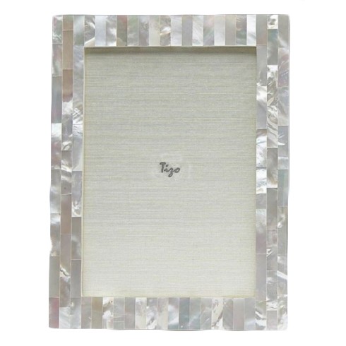 Frame a family photo in this Mother of Pearl Madison214 Frame. (Photo: Madison214)
