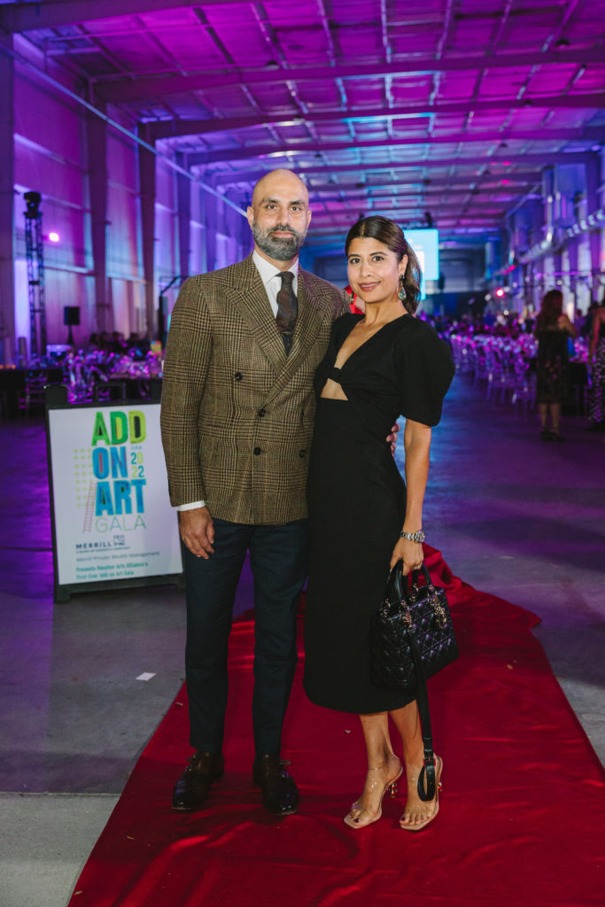 Tej Singh, Nancy Singh at the Houston Arts Alliance Add on Art Gala (Photo by Johnny Than)