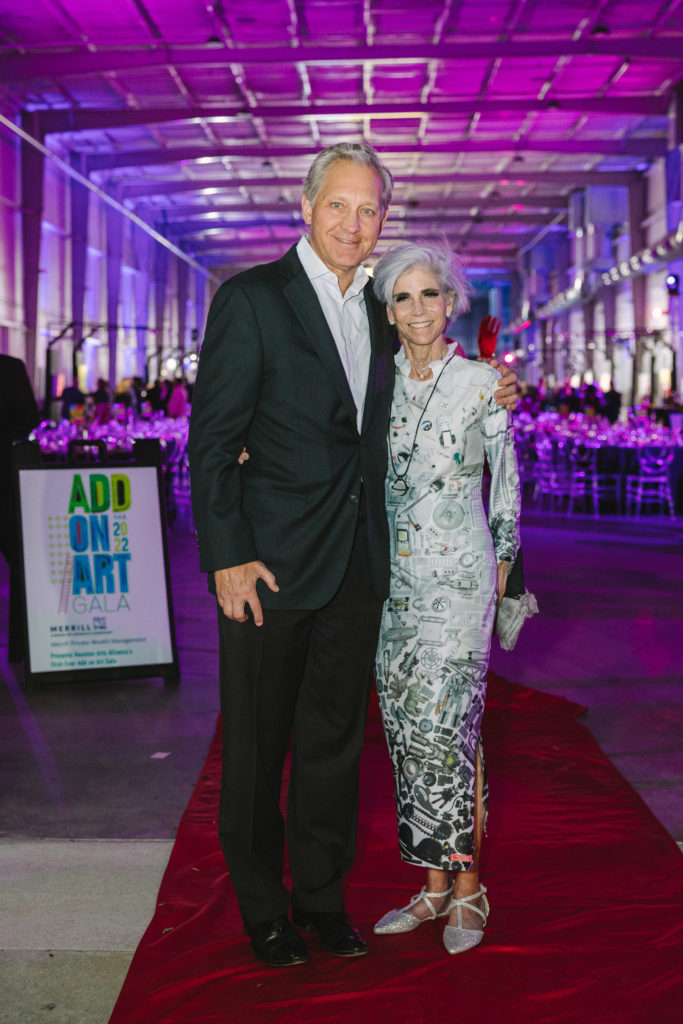 Scott & Judy Nyquist at the Houston Arts Alliance Add on Art Gala (Photo by Johnny Than)