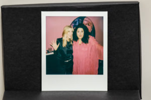 Nancy Rogers, Ashley Longshore (Photo by Bruno Snap the Picture and Polaroids by Ashley Longshore and Ali Williams)