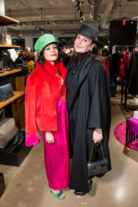 Nefer Suvio, Ana Pettus (Photo by Bruno Snap the Picture and Polaroids by Ashley Longshore and Ali Williams)