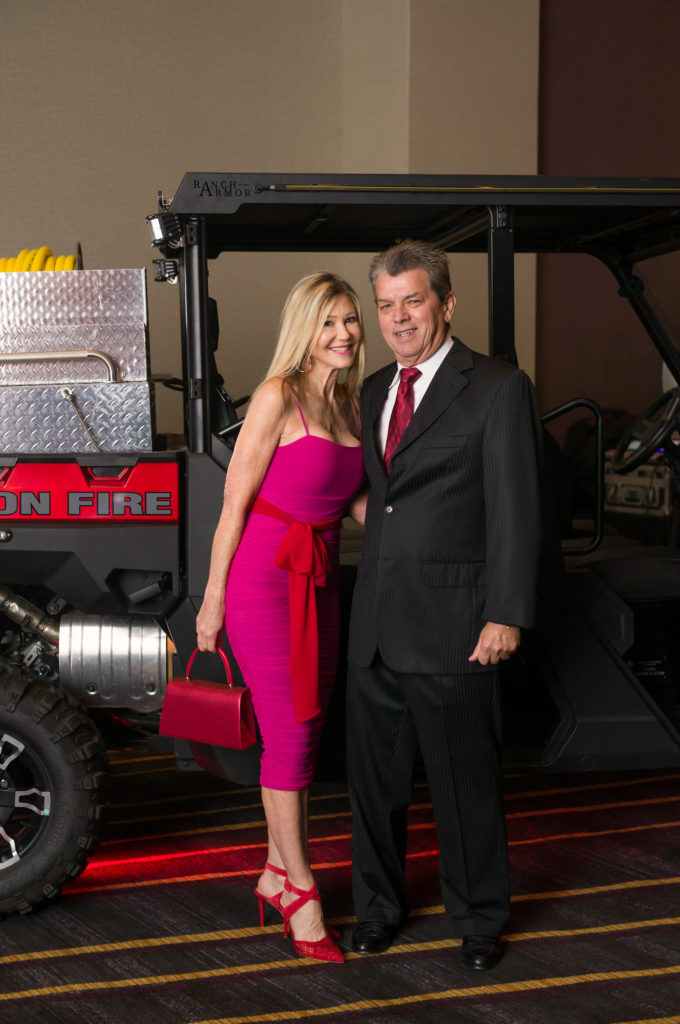 Patti & Don Murphy at the Houston Professional Firefighter Association's 'Red Hot Gala.' ( Photo by Daniel Ortiz)