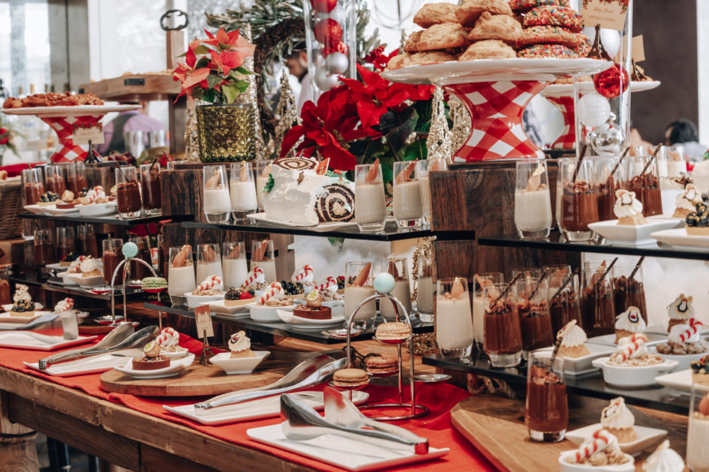 Enjoy a lavish brunch spread this holiday season at The Post Oak Hotel.