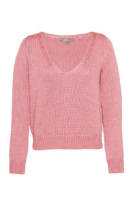 Lela Rose Open Neck Top