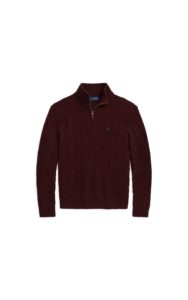 Ralph Lauren Cable-Knit Wool-Cashmere Sweater
