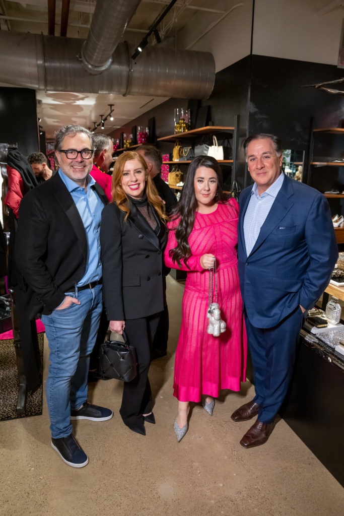 Ryan & Liz Thrash, Emberli & David Pridham (Photo by Bruno Snap the Picture and Polaroids by Ashley Longshore and Ali Williams)