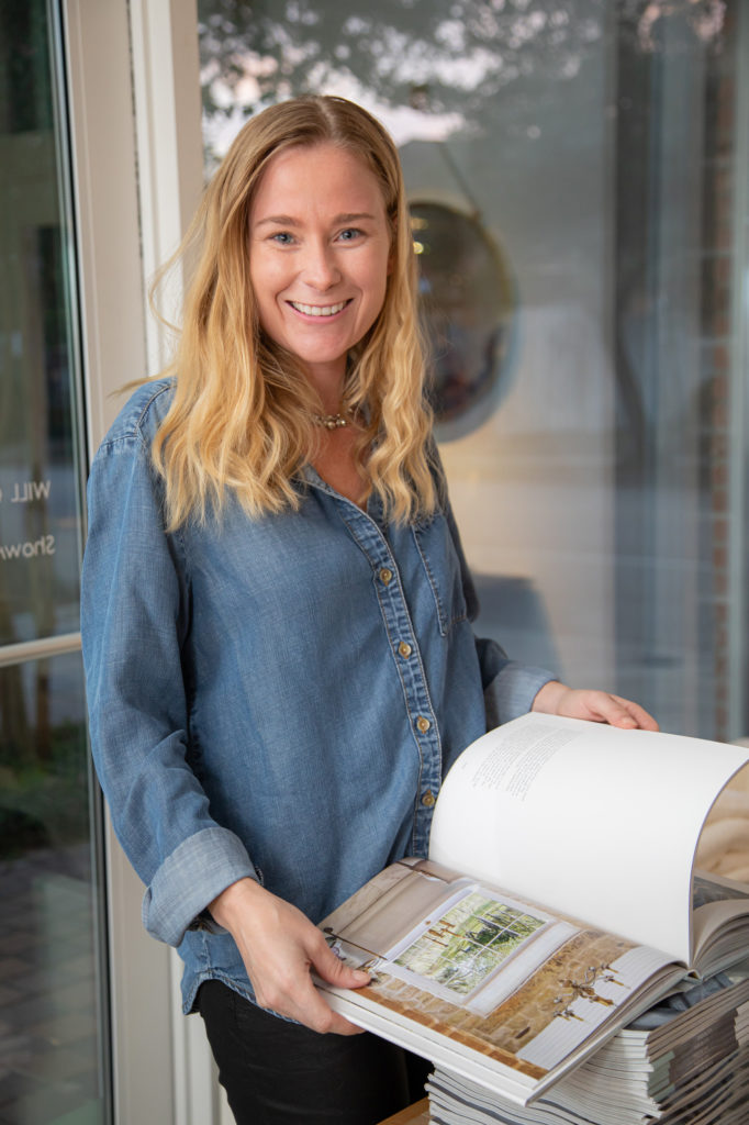 Sidney Thomas at Barbara Sallick book signing at Elegant Additions (Photo by Miroma Photography)