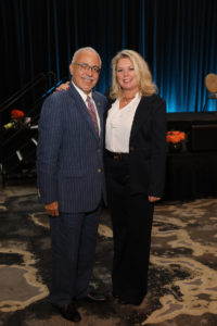 Sponsor attorney Benny Agosto and Nichole Agosto (Photo by Priscilla Dickson)