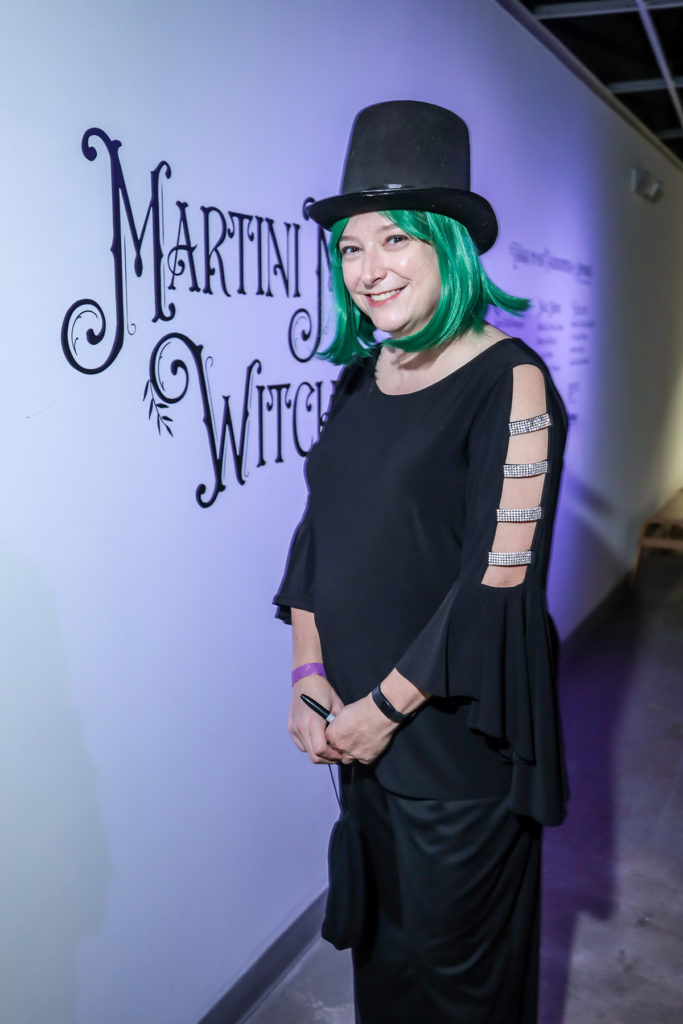 Suzanne Sippel at Houston Center for Contemporary Craft Martini Madness (Photo by Katy Anderson)