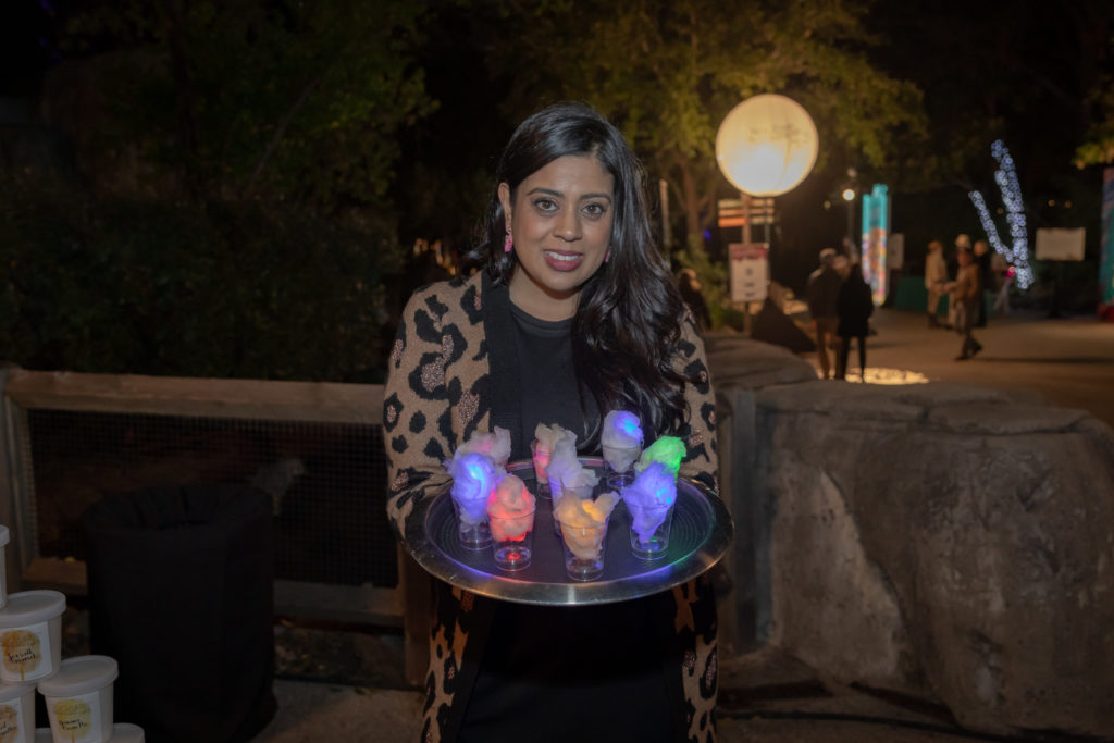 Sugaire Glowing Organic Cotton Candy Experience - Yasmeen Tadia (Photo by Thomas Garza and Rob Wythe/Wythe Portrait Studio)