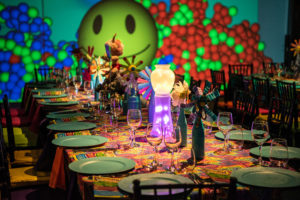 Tablescape at Repsychedelic – photo b y David DeHoyos