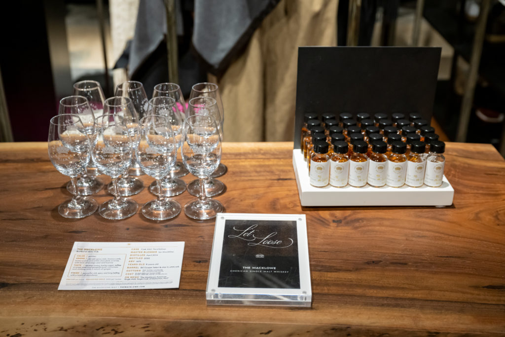 The Macklowe Whiskey  (Photo by Bruno Snap the Picture and Polaroids by Ashley Longshore and Ali Williams)