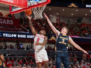The University of Houston basketball team, led by head coach Kelvin Sampson, faced the Northern Colorado Golden Bears in their 2022-2023 season opening game at the Fertitta Center