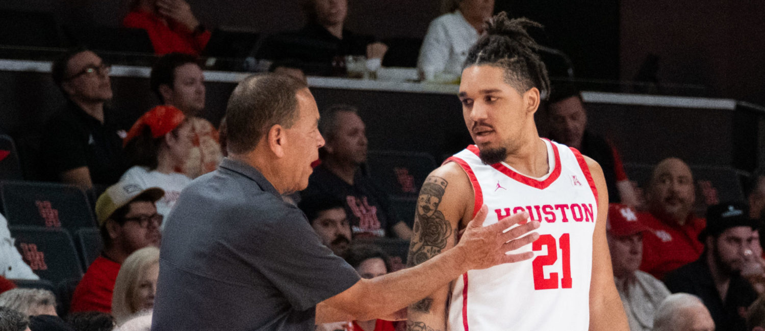 Renu Khator Kelvin Sampson The University of Houston basketball team, led by head coach Kelvin Sampson, faced the Northern Colorado Golden Bears in their 2022-2023 season opening game at the Fertitta Center