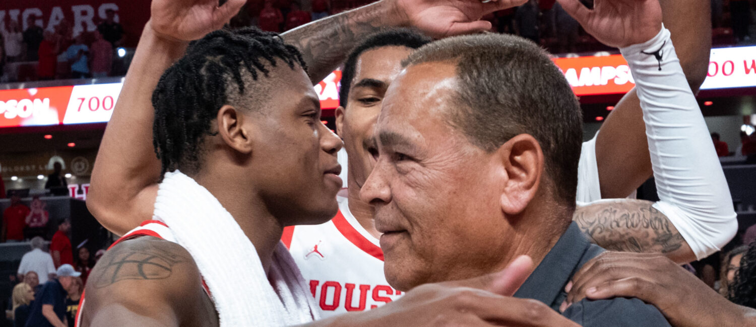 The University of Houston basketball team, led by head coach Kelvin Sampson, faced the Northern Colorado Golden Bears in their 2022-2023 season opening game at the Fertitta Center