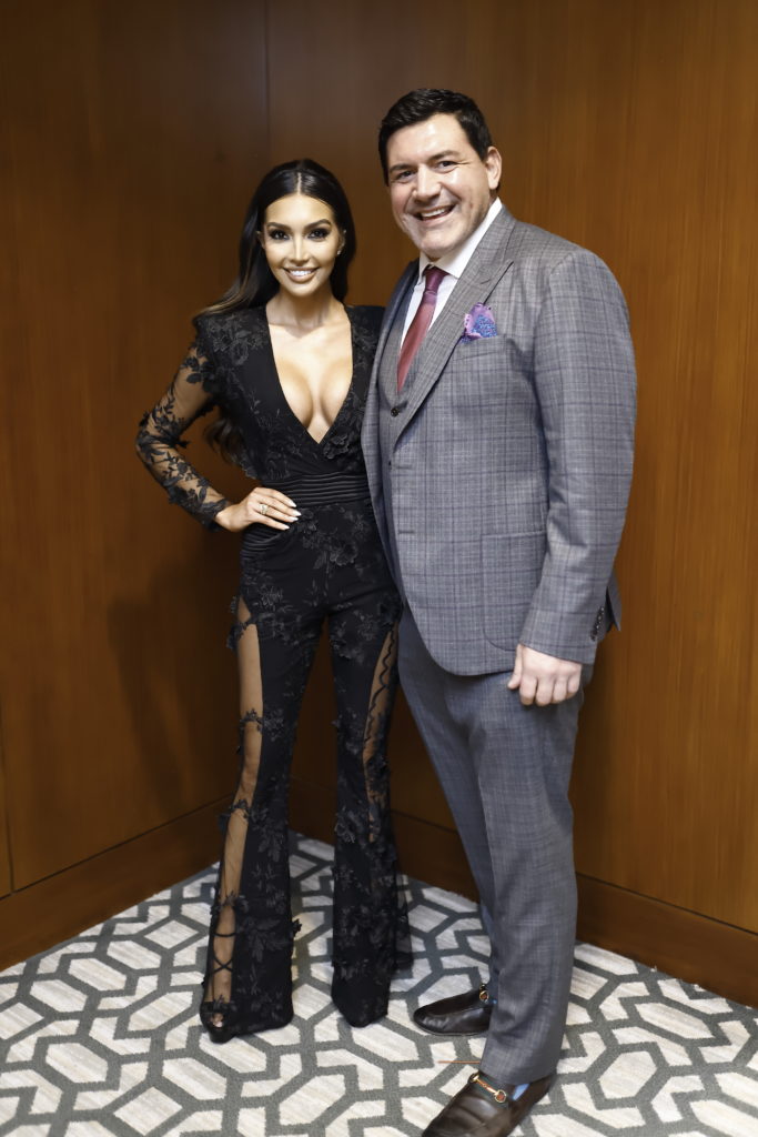 Victoria Hinojosa, Rob Bailey at Una Notte in Italia (Photo by Quy Tran)