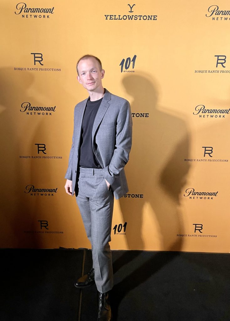 Jefferson White's Jimmy ended last season in Texas at the 6666 Ranch. Photo by Courtney Dabney.