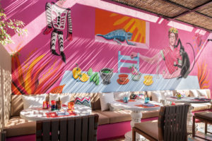 Zadun el Barrio seating Frida Mural v1