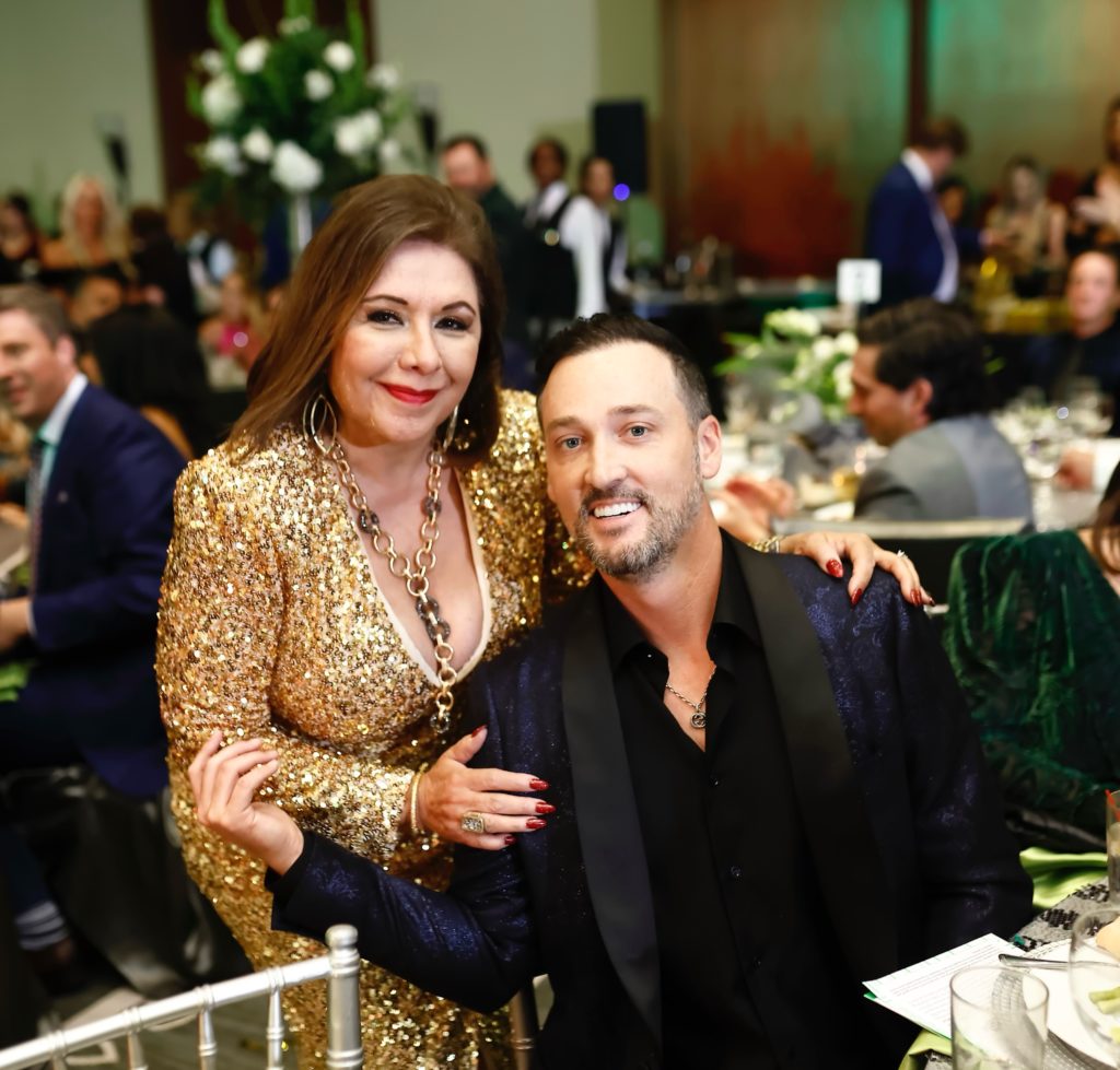 Debbie Festari, Dustin Bailey at Una Notte in Italia (Photo by Quy Tran)