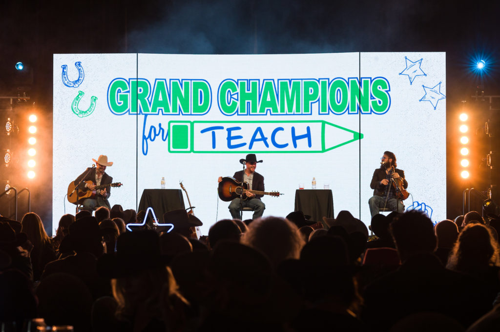 CMA Award winner and recent Grammy nominee Cody Johnson performs at the Post Oak Hotel fundraiser where TEACH earned $1.9 million. (Photo by Daniel Ortiz)