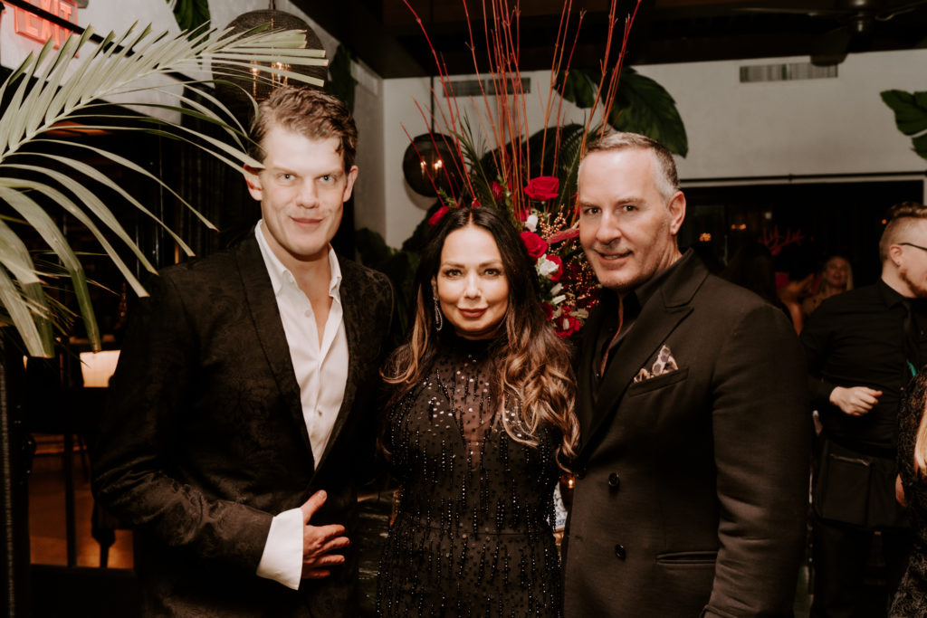 Wes Gordon, Moll Anderson, Brian Bolke (Photo by Afritina Coker)