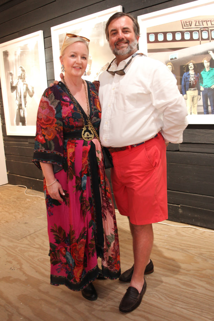 Meredith & Scott Ueckert at West Chelsea Contemporary Cocktail (Photo by Chris Pierre Bachman)