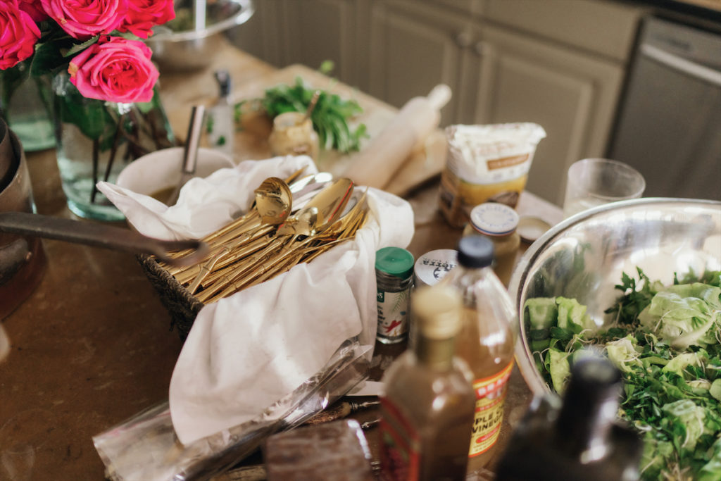 Vintage gold bamboo cutlery (Photo by Afritina Coker)